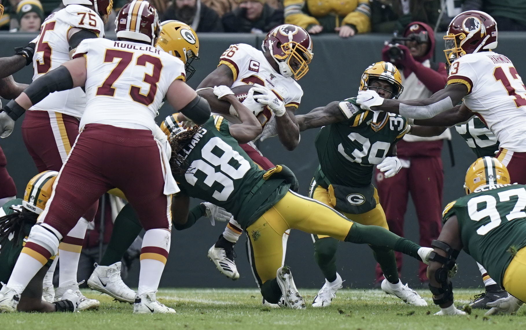 Packers 20, Redskins 15